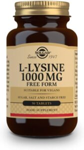Imagen de producto - Solgar | L-Lisina 1000 mg