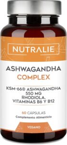 Imagen de producto - Ashwagandha KSM-66 - Rhodiola Rosea Vit B6 B12