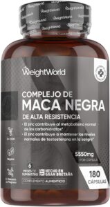 Imagen de producto - Maca Negra y Amarilla Andina Complex 5550mg