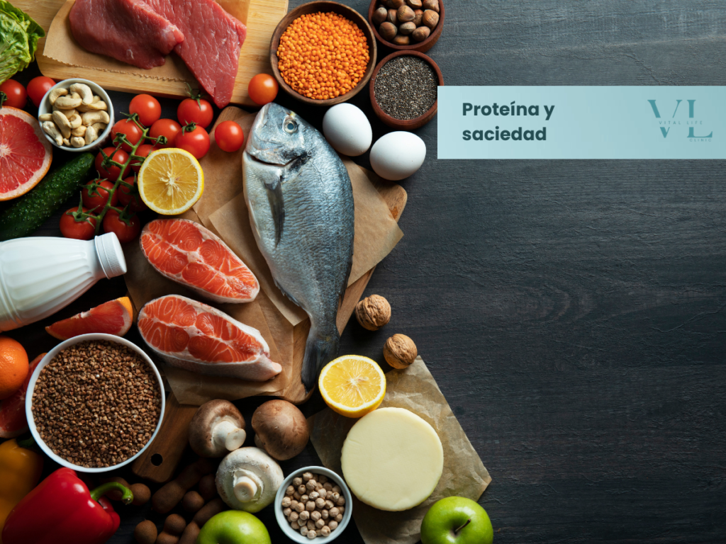 Variedad de fuentes de proteína saludables para maximizar la saciedad en el tratamiento de pérdida de peso médica de Vital Life.