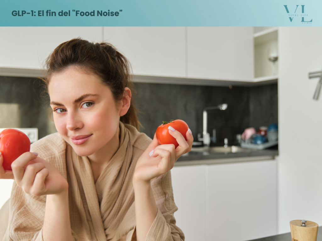 Paciente experimentando reducción del ruido alimentario y pensamientos constantes sobre la comida gracias al tratamiento médico.